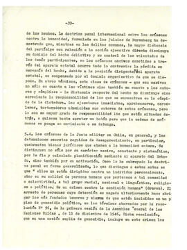 Régimen de terror en Chile y detenidos políticos desaparecidos. (39)