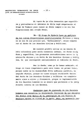 Estudio de los informes de violaciones de derechos humanos en Chile, con particular referencia a ...