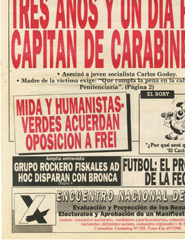 Tres años y un día para Capitán de Carabineros (1)