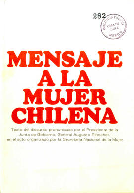 Mensaje a la mujer chilena (1)