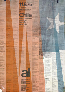 11.09.1975 -2 Jahre Militärdiktatur in Chile - 2 años de la dictadura militar en Chile