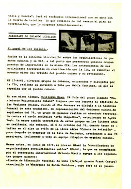 Chile Acusa. Cuaderno n°1 que el pueblo de Chile sigue contra el jefe supremo de la DINA-CNI Agus...