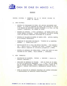 Muestra cultural y comercial de la XI Región chilena de Aysén en México