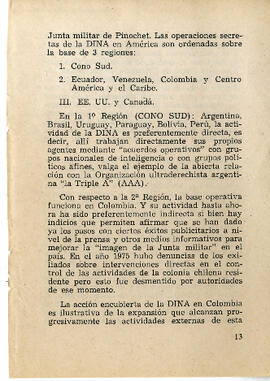 La Dina en Colombia. El terror extraterritorial del Estado chileno. (14)