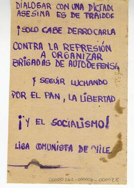 Dialogar con una dictadura asesina es de traidores…