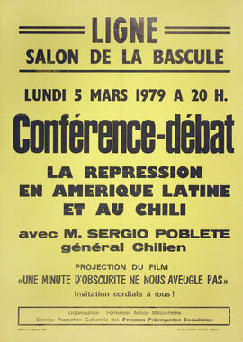 Conference- débat - Conferencia-debate