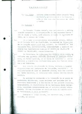 Me es grato acusar recibo de su atenta carta, en la cual manifiesta su preocupación por...