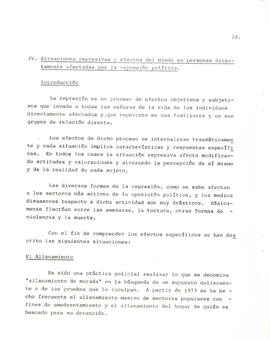 Psicología del miedo en las situaciones de represión política (31)