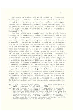 La protección de los derechos del hombre y el impacto de las situaciones de emergencia según el d...