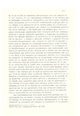 La protección de los derechos del hombre y el impacto de las situaciones de emergencia según el d...