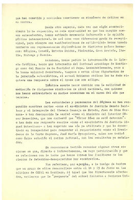 Señores Comisión Investigadora de los Crímenes de la Junta Militar chilena. Argelia (3)