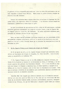 Suplemento al Informe Final de la Misión a Chile de la Comisión Internacional de Juristas (4)