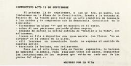 Instructivo acto 11 de Septiembre