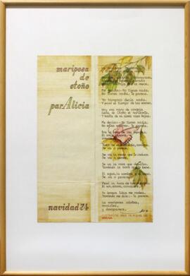 Mariposa de otoño