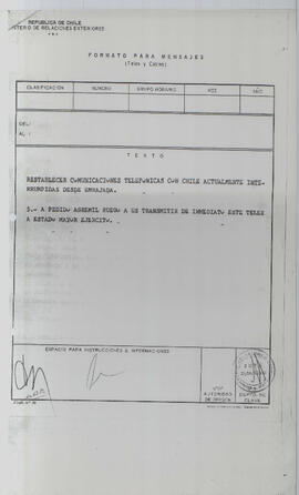 [Telex Nº 742] (2)