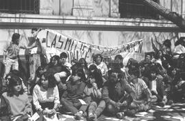 Manifestación universitaria