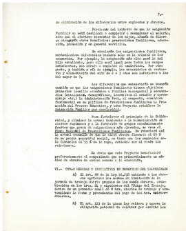 Leyes, proyectos de ley y medidas administrativas durante la Administración Frei en beneficio del...