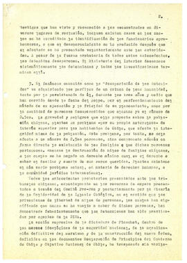 Desaparecimientos en Chile Crimen de Lesa Humanidad. (2)
