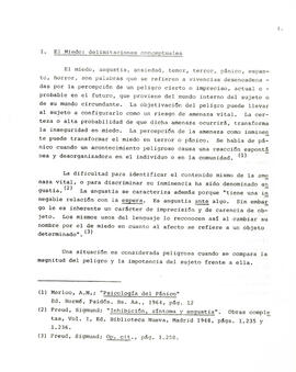 Psicología del miedo en las situaciones de represión política (7)