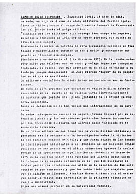 Tema: Tribunales y juicios militares. Informe especial de Alejandro Jiliberto. (6)