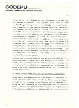 Tribunales y procesos militares de tiempo de guerra en Chile (8)