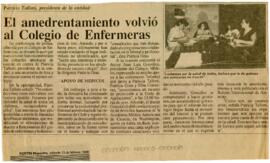 Patricia Talloni, presidenta...