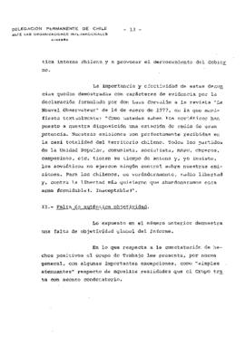 Estudio de los informes de violaciones de derechos humanos en Chile, con particular referencia a ...