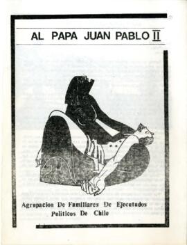 "Al Papa Juan Pablo II"