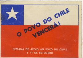 O povo de Chile vencerá! - El pueblo de Chile vencerá