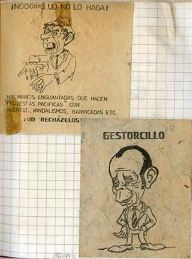 Cuaderno Panfletos Políticos 1983