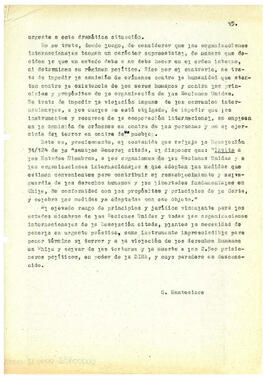 Desaparecimientos en Chile Crimen de Lesa Humanidad. (15)