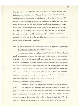 Derechos humanos: sugerencias sobre prioridades para investigación y reflexión (15)