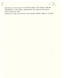 Some material for the file which must be handed over together with the intervention at the tribun...