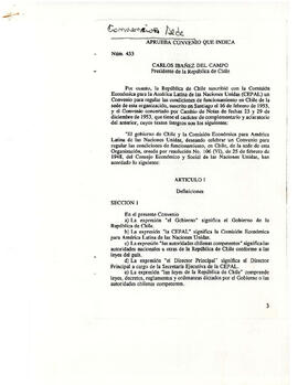 Aprueba convenio que indica. N° 433 (1)