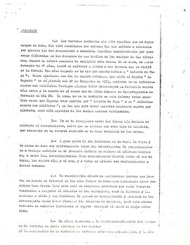 Relación de los torturados y tipos de torturas, en la etapa del 11 de septiembre hasta aproximada...