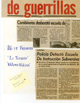 Hallan escuela de guerrillas (2)