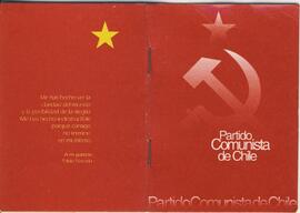 Libreta Partido Comunista 2002 - 2003