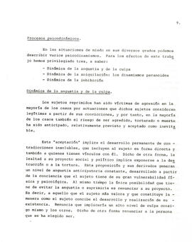 Psicología del miedo en las situaciones de represión política (12)