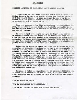 Documentos del Ecuentro Nacional de Solidaridad " Por Chile Libre Hoy" (10)