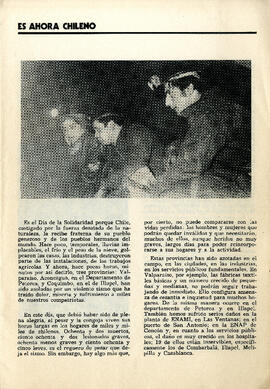 El cobre de Chile es ahora chileno: discurso del presidente Allende en el día de la dignidad naci...