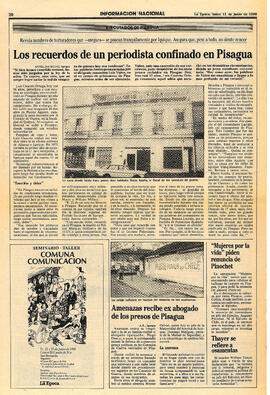 "Obispo Carlos González pide que se entregue paradero de otros cadáveres." (2)