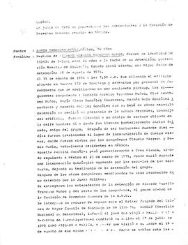 "Señores Amnistía Internacional de México, presente.- Muy señores nuestros: nos permitimos.....