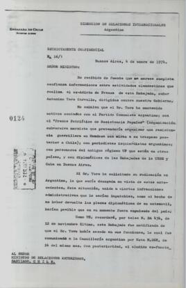 Estrictamente Confidencial Nº 16/1
