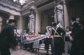 Protesta en tribunales