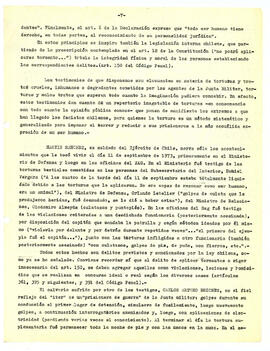 Análisis jurídico de los testimonios de Martín Sánchez, Carlos Arturo Briones y Darío César Villa...