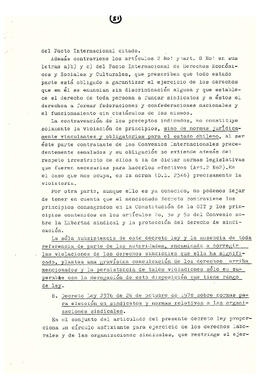 Parte IV.- Violación de los derechos individuales y colectivos en el orden laboral (4)