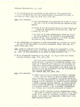 algunas observaciones acerca del informe del Grupo Ad hoc (2)