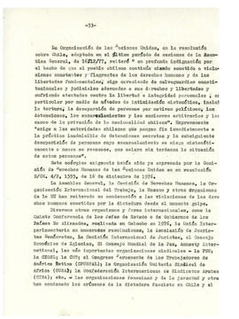 Régimen de terror en Chile y detenidos políticos desaparecidos. (33)