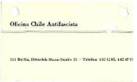 Oficina Chile antifascistas