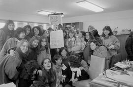 Mujeres toma de la Universidad de Chile